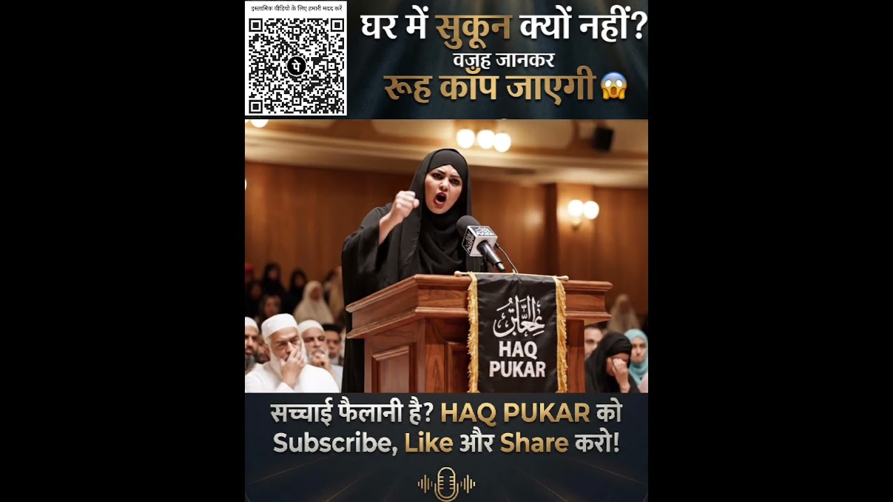 Islamic Viral Video | अल्लाह का ग़ज़ब किन घरों पर उतरता है? 