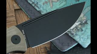 Складной нож Petrified Fish Beluga PF-P01 KAMW