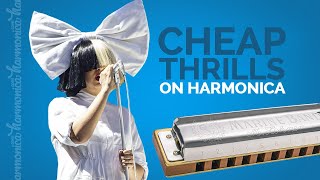Harmonica Cover  Cheap Thrills sia