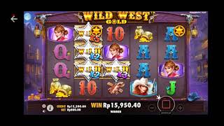 Slot wild west....modal receh..yg penting Wwwwwdddd...