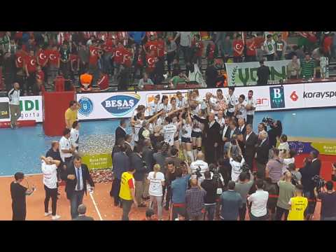 Видео: 2017 European CEV Challenge Cup Champion Bursa BBSK