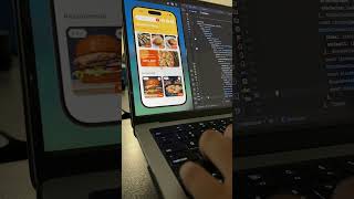 Food Delivery App UI | App Development Showcase #flutter #shorts