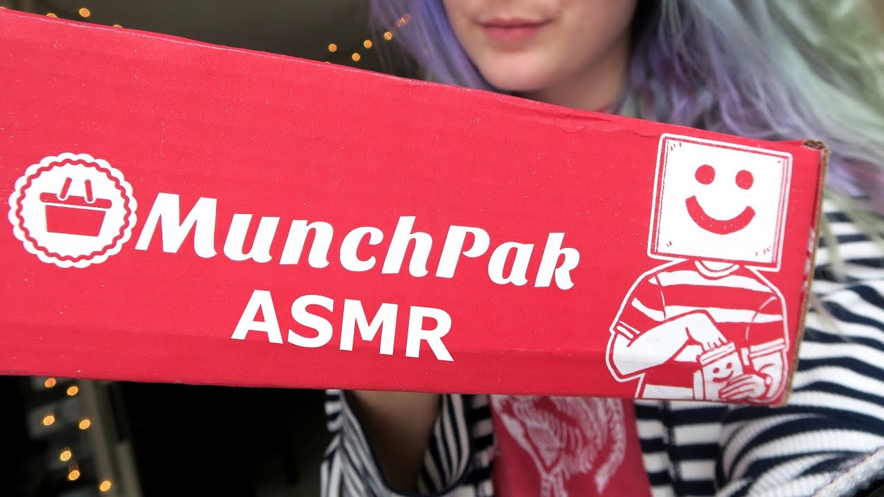 Munchpak Unboxing! Soft-Spoken ASMR Snack Box Opening + GIVEAWAY