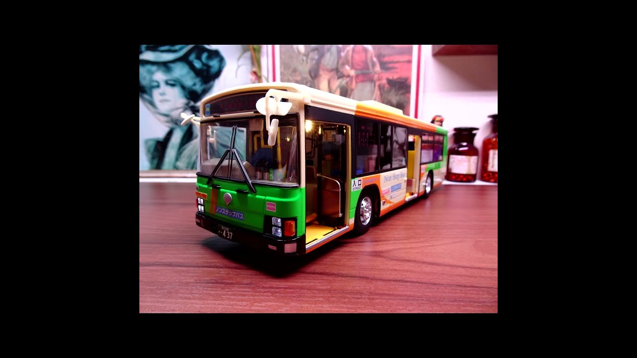 Bus R/C 東京都交通局バス [ ドア開閉 テスト ] Metropolitan
