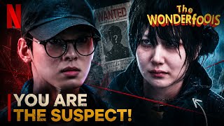Celebrity The WONDERfools - Cha Eun-woo and Park Eun-bin First  | you are the suspect | Netflix Wealth