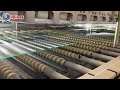 🔥 Michigan, USA | A Newly Installed Continuous Tempering Furnace in Action. Solar Glass, Architectur