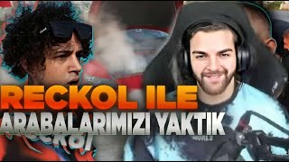 Ebonivon Mevtcan Bahar RECKOL İLE ARABALARI YAKTIK MOTOR YAMULDU İZLİYOR