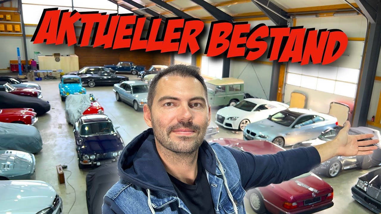 AKTUELLER BESTAND | WELCHE FAHRZEUGE SIND DA | KURZER BLICK IN DIE HEILIGE HALLE | STAS MOTORS
