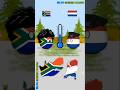 South Africa vs the world 🇿🇦 #countryballs #shorts #southafrica