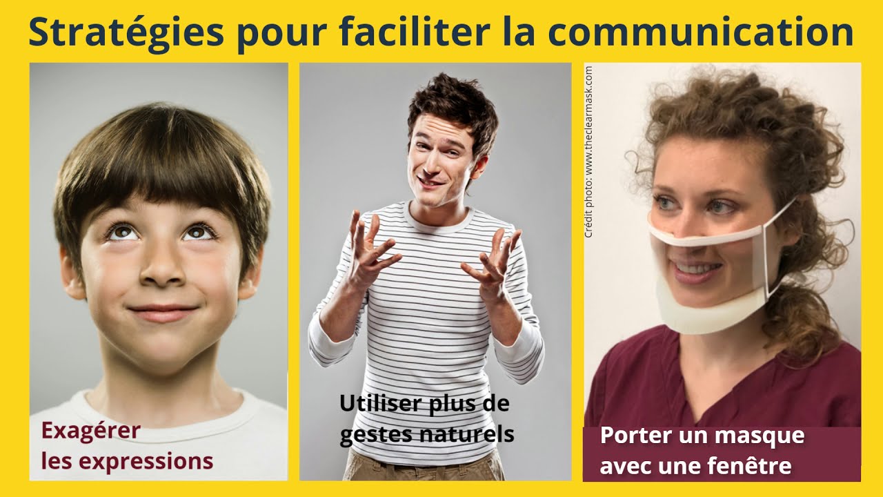 Masques buccaux : un vrai frein à la communication et au développement du langage oral !