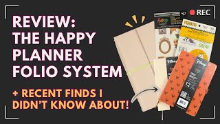 Planner Folio Deep Dive (What Fits!) + Recent Happy Planner Purchase Haul