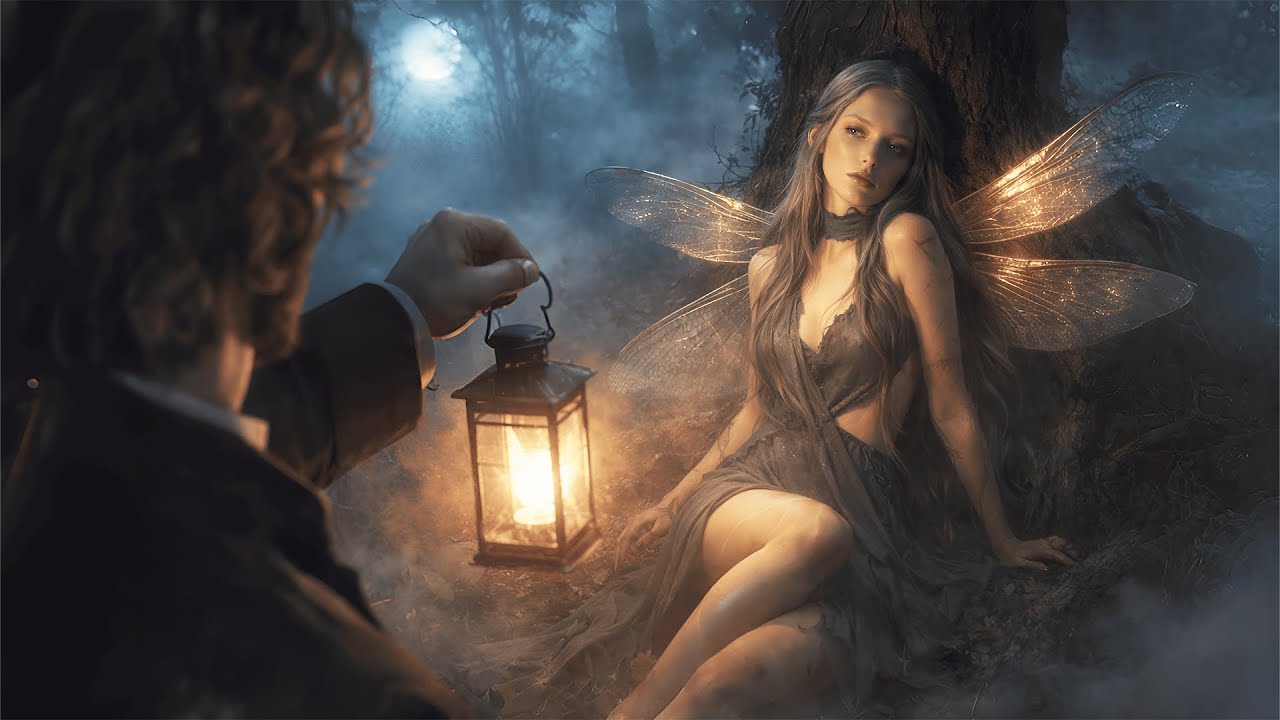 Я нашла фею в лесу, и она приняла меня в свой мир.