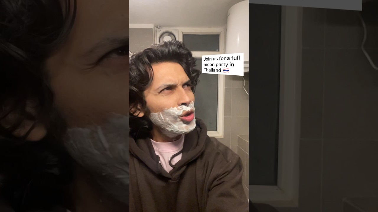 Join us for a full moon party in Thailand. 🇹🇭