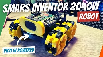SMARS Inventor - the Pimoroni Inventor 2040W Powered SMARS robot