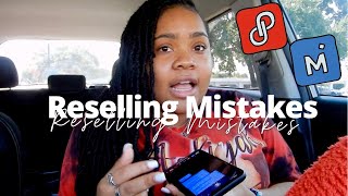 5 Reselling Mistakes I’ve Made While Selling on Mercari & Poshmark as a Beginner.