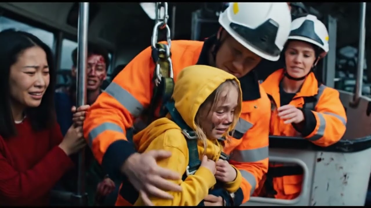 🚨 Rollercoaster Breakdown Rescue| Trapped Passengers Saved in Dramatic Theme Park Accident