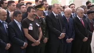 Şehit Tümgeneral Aydın’ın Cenaze Töreni