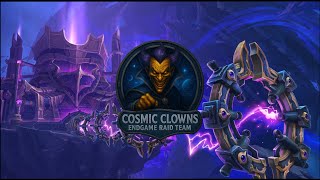Endgame, Cosmic Clowns, raid time! Mythic night!