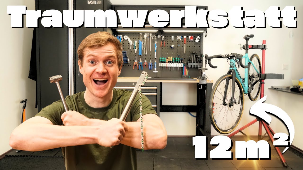 Der Traum für jeden Hobbyschrauber | Wir bauen unsere Fahrradwerkstatt