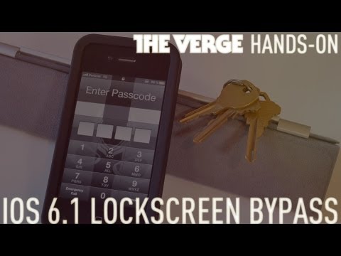 iOS 6.1 lockscreen bypass