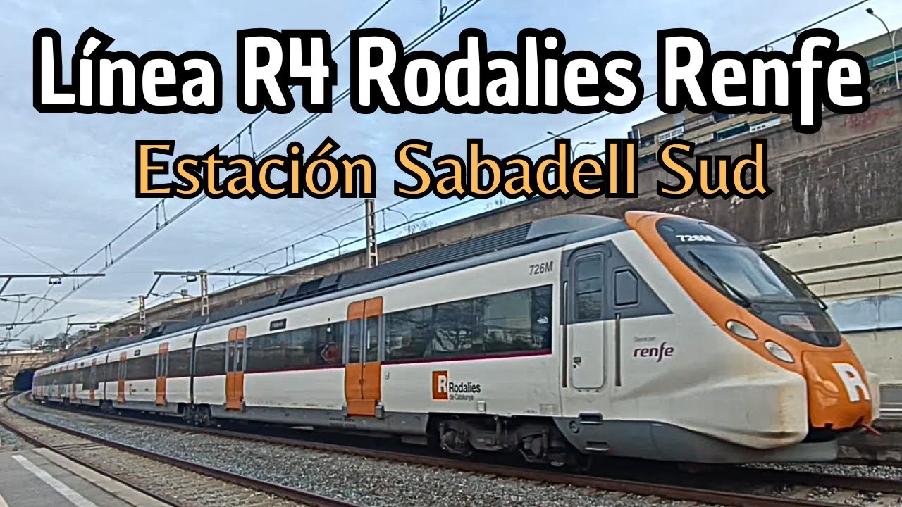 RODALIES RENFE. Estación SABADELL SUD. Línea R4
