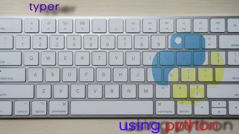 HOW TO MAKE AUTOTYPER with python