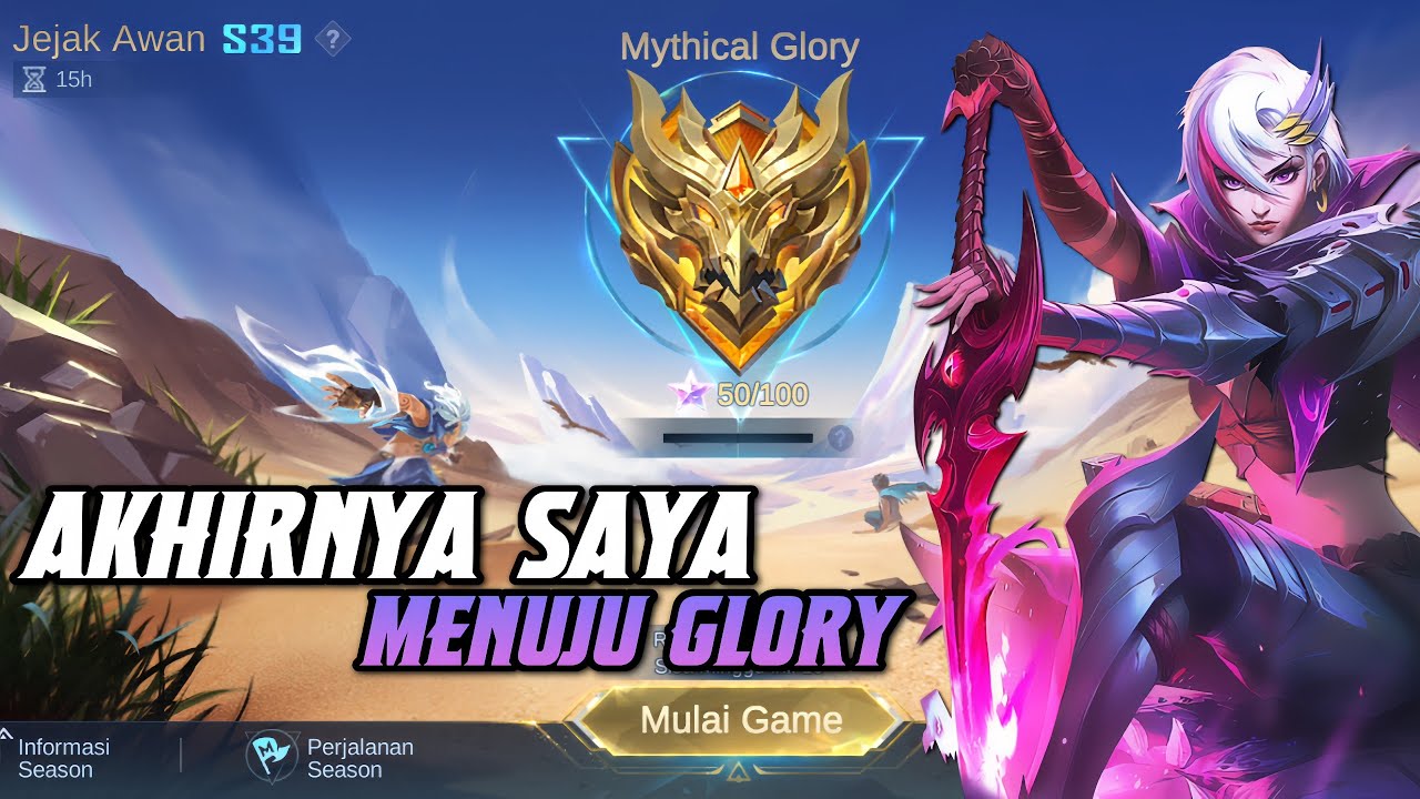 AKHIRNYA GW GLORY GAMEPLAY BENEDETTA MENUJU GLORY - Mobile Legends