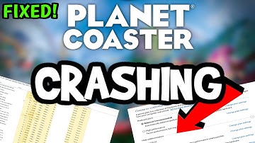 How To Fix Planet Coaster Crashing! (100% FIX)