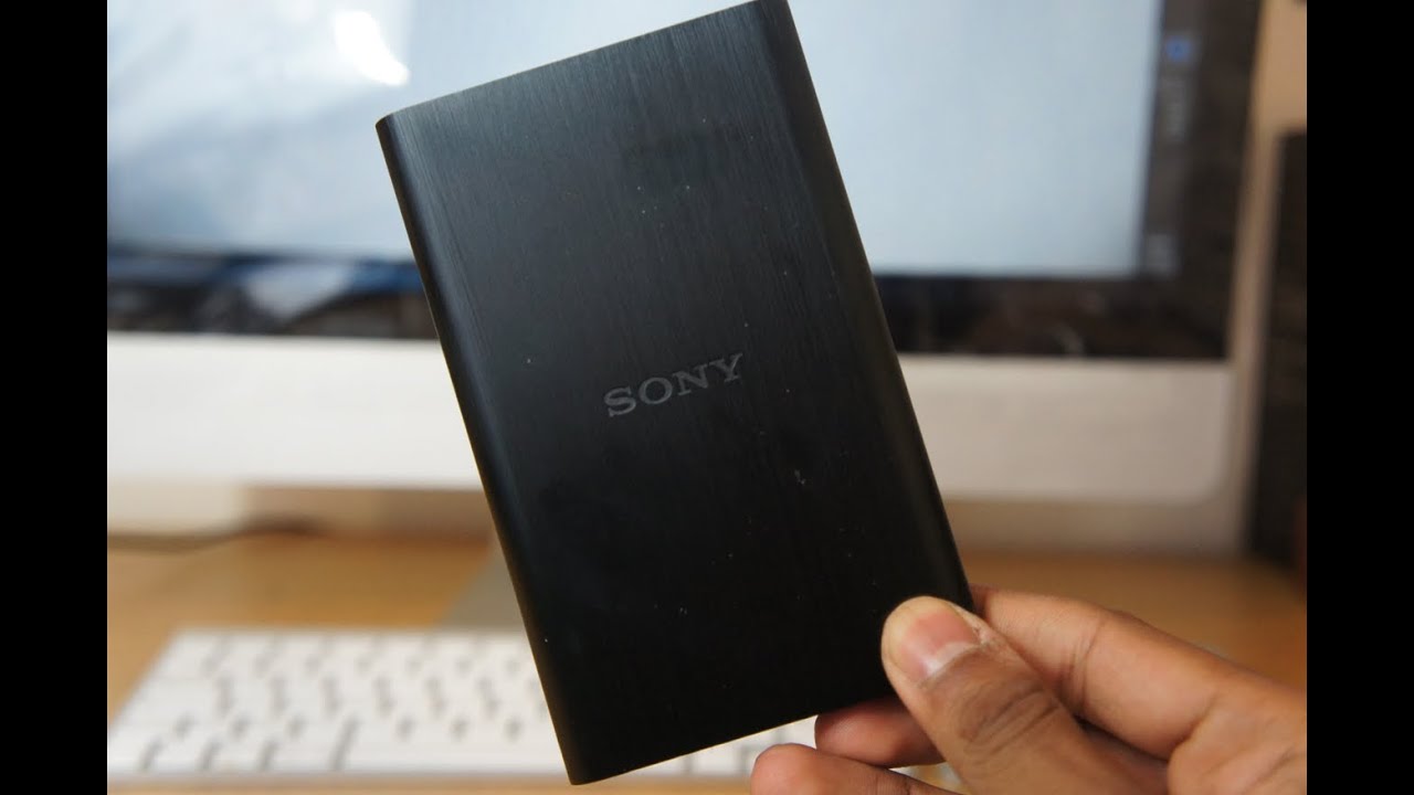 Sony HDEG5 Hard Drive Unboxing YouTube