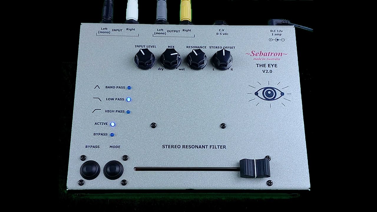 Sebatron Audio - The Sebatron Eye : Low Pass Filter