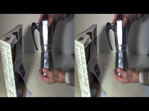 Moka pot GAT Aroma VIP 9 cups coffee maker - 3D Stereo (yt3d)