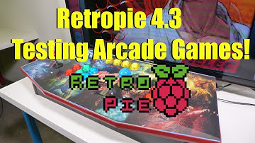 RetroPie 4.3 Testing Arcade Games