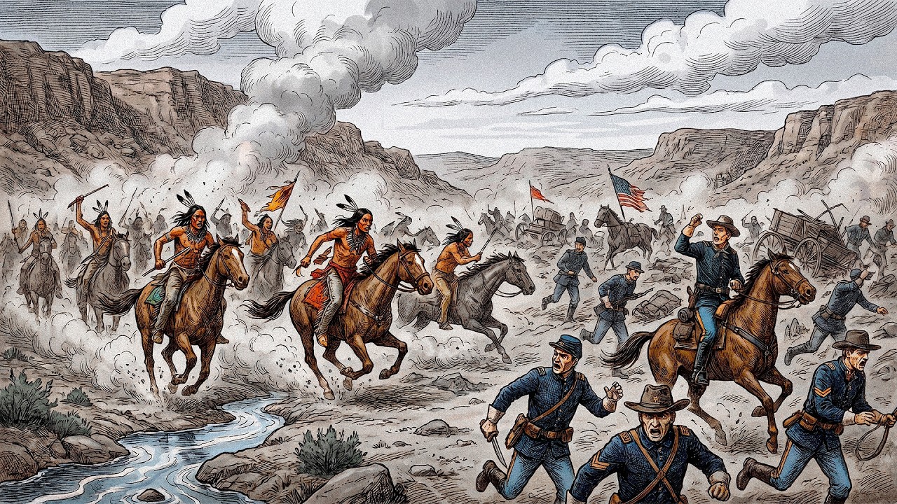 On June 17th, 1876, at Rosebud Creek, Crazy Horse did something no Native war chief had ever attempted: he ordered roughly 1,500 Lakota and Cheyenne warriors to attack a full American army...