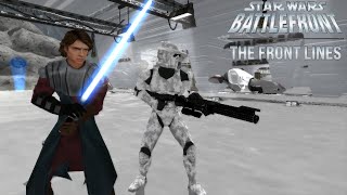 Star Wars Battlefront 2 Mods: Battlefront The Frontlines: Hoth (Republic)