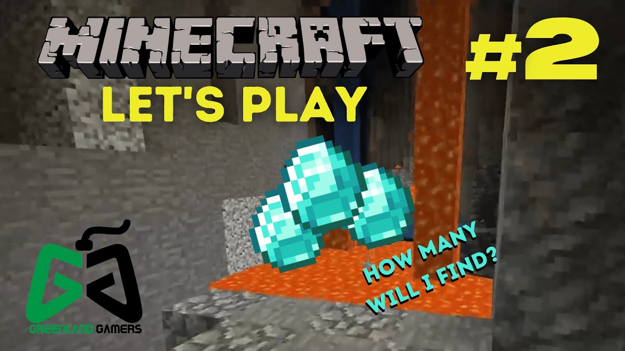 #2: Mining for Diamonds! | CarnivorousKale's Minecraft Let's Play