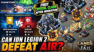 First Crystal Clash After Migration! Can IDN Legion 2 Defeat AIR? | Lands of Jail screenshot 5