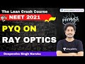 PYQ on Ray Optics | NEET Physics | NEET 2021 | Deependra Singh Naruka