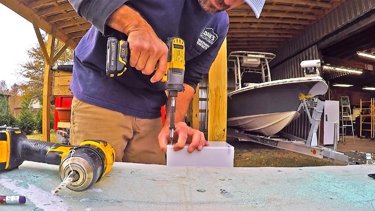 Building Under Seat Storage (Key West 230 BR) YouTube