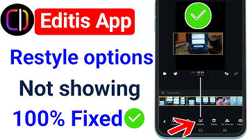 instagram edit app restyle option not showing | edit app restyle options not showing | edit apps 