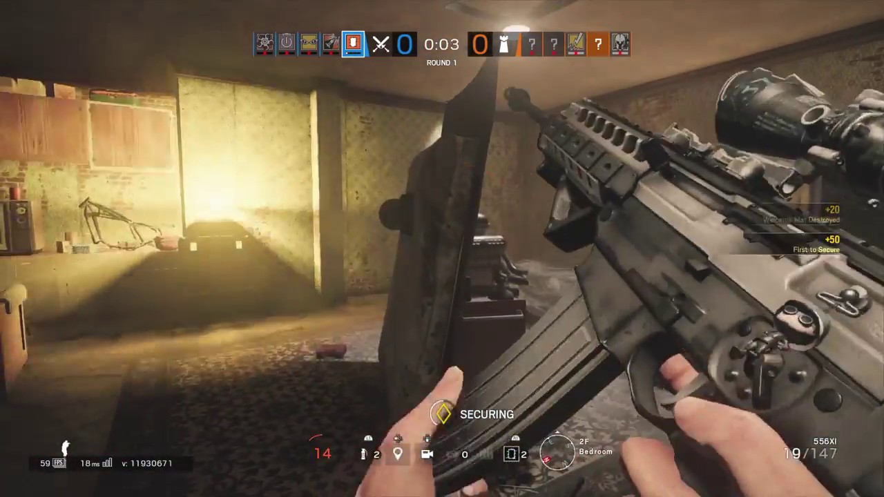 Rainbow Six Siege. Ace clutch 1 on Clubhouse. Ep.2