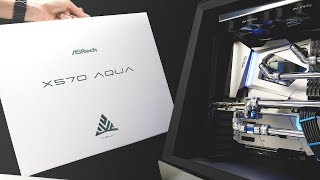 ASRock X570 AQUA Review and Super Clean Build