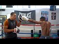 The basics of doing Boxing Mitt Work