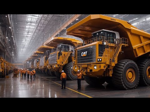 Heavy Industry Mass Production Process . Inside The Leading Auto ...