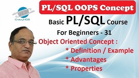 Object Type in Oracle - Oracle Object Type - Object Oriented Database - Object Oriented Programming