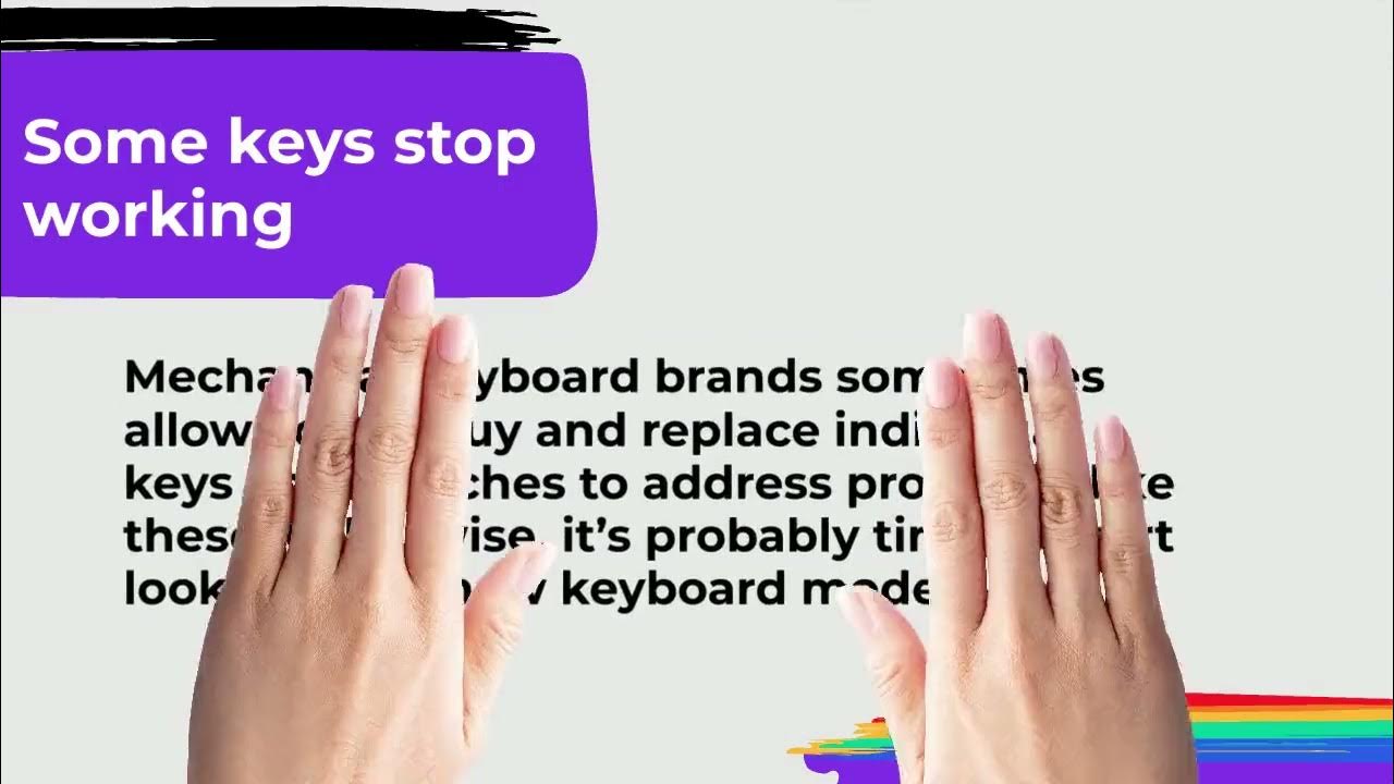 How to fix keyboard problems youtube