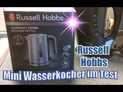 Russell Hobbs Kettle 24190-70 Compact Home Mini-Wasserkocher / unboxing / Produkttest