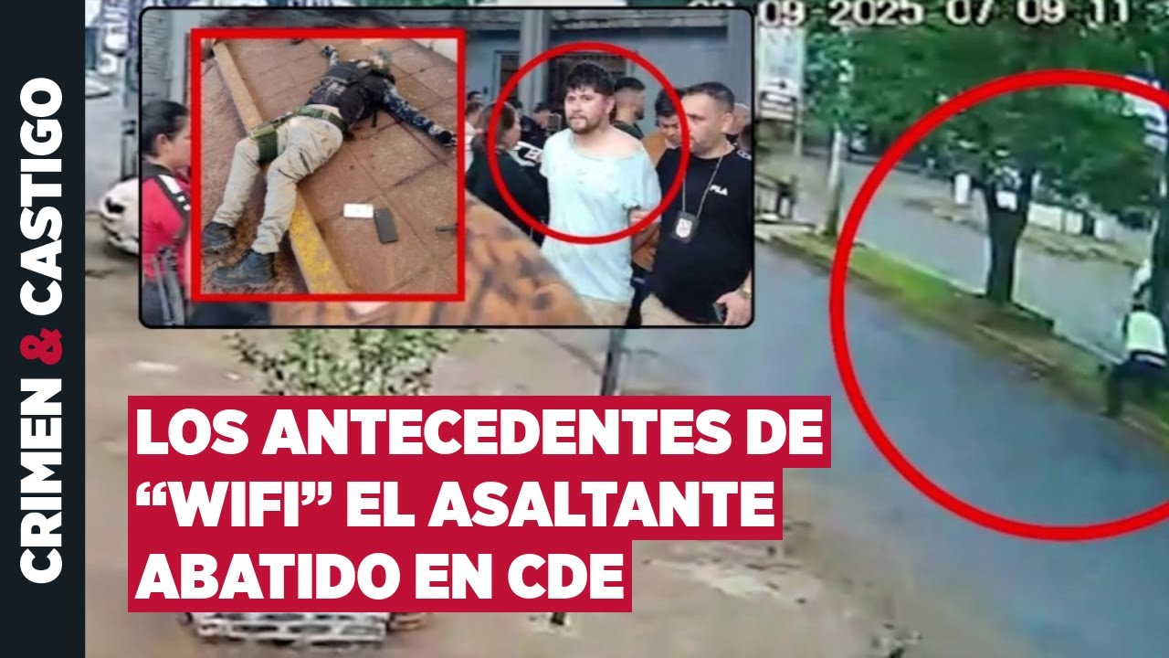 Ladrón abatido en Ciudad del Este formó parte de peligrosa banda de piratas del asfalto