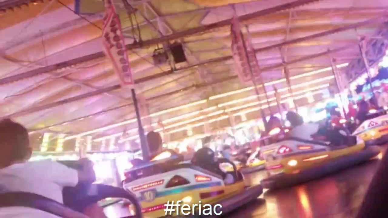 Atracción Coches de Choque ONRIDE Feria Málaga 2017