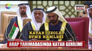 Arap yarımadasında Katar gerilimi