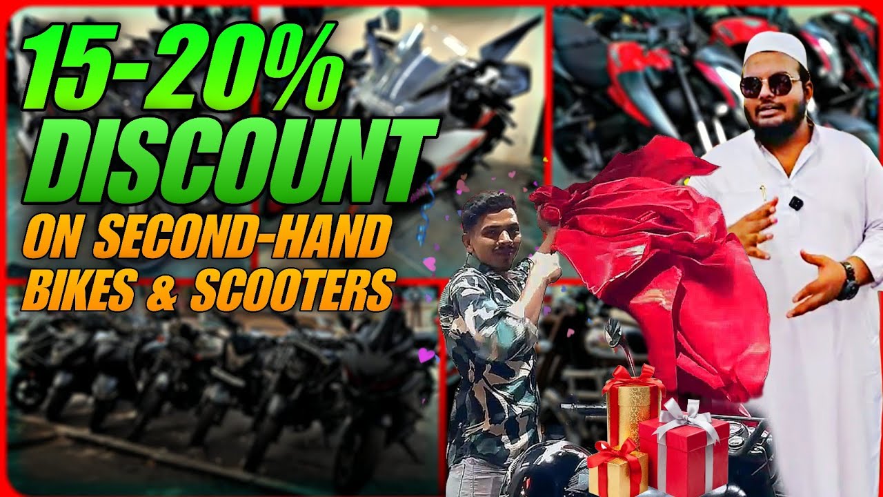 💥15-20% DISCOUNT💥💸 SECOND HAND BIKES AND SCOOTER IN MUMBAI!🔥AFFORDABLE💸AND FREE GIFTS🎁